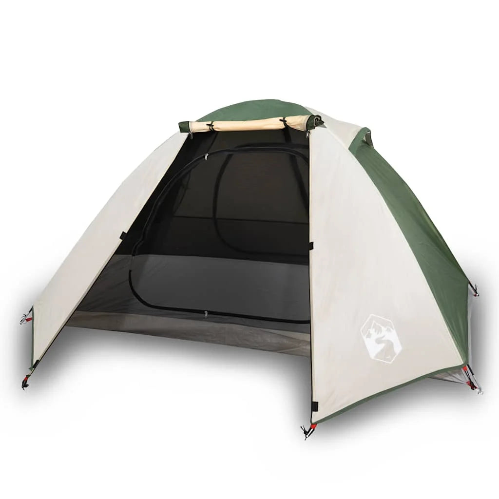 Tente Dôme de Camping 2 Personnes – Imperméable, Moustiquaire & Double-Toit Amovible