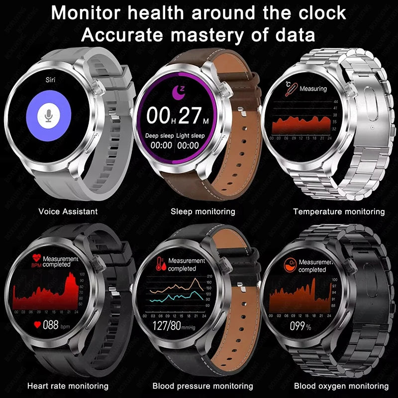 Montre connectée outdoor BOXUXING avec GPS et boussole