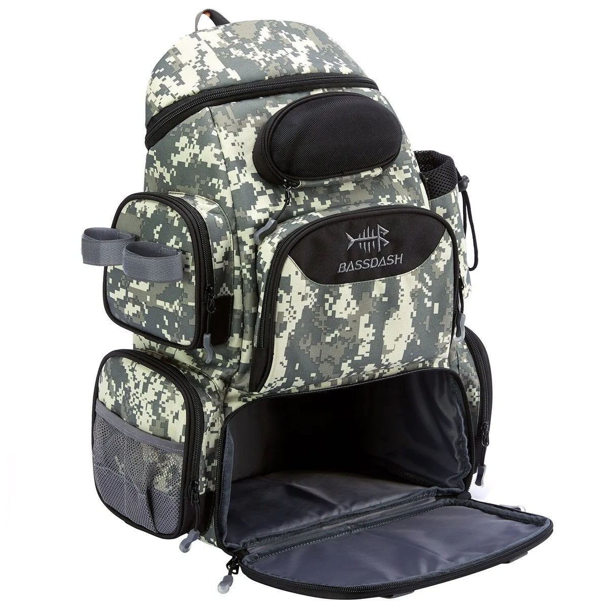 Sac à dos de pêche Bassdash avec compartiments pour matériel
