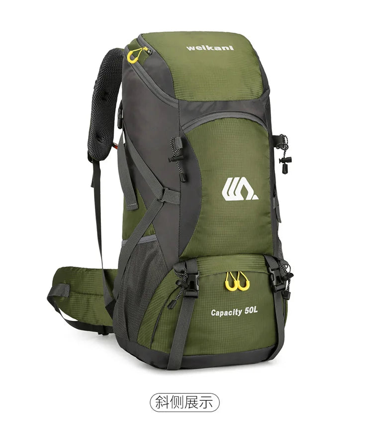 Sac à dos de randonnée 50 L avec compartiment à chaussures