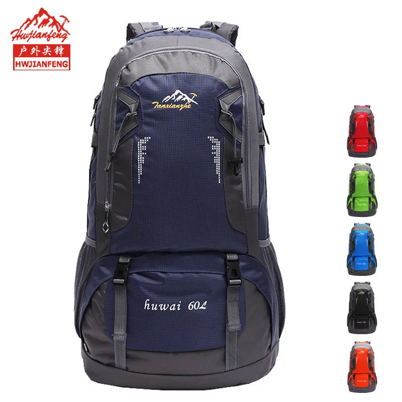 Sac à dos de randonnée et camping 60 L avec armature extérieure