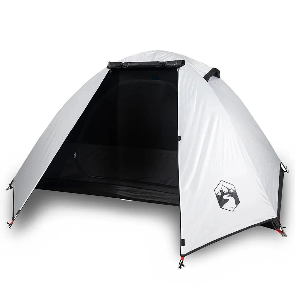 Tente Dôme de Camping 2 Personnes – Imperméable, Moustiquaire & Double-Toit Amovible