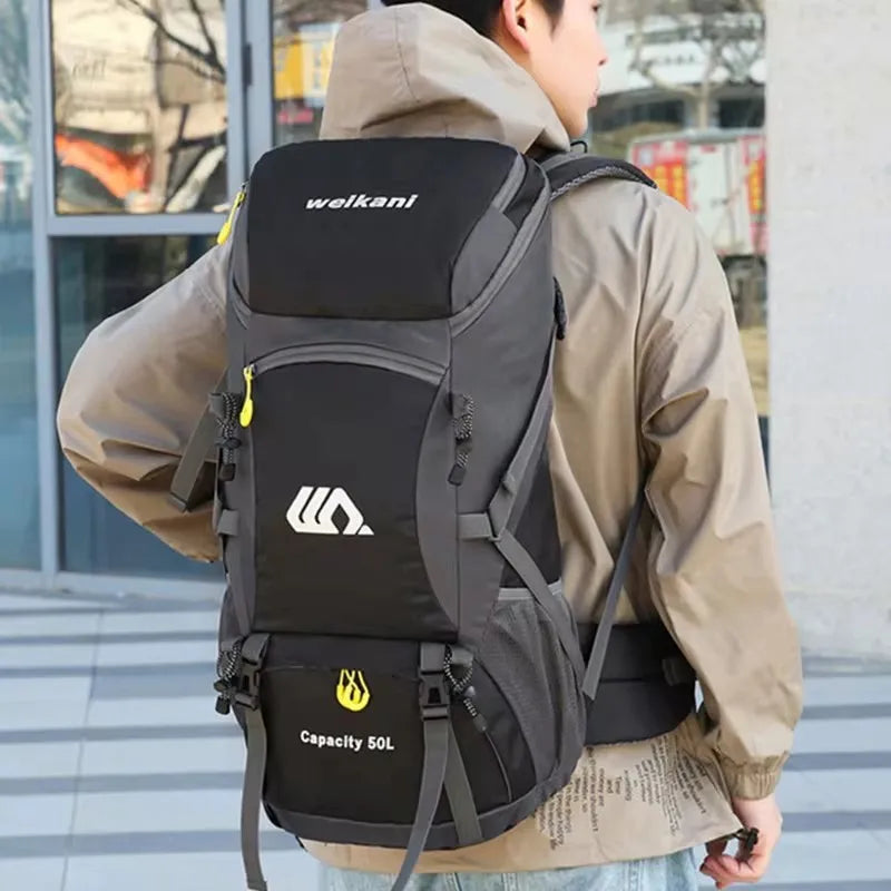 Sac à dos de randonnée 50 L avec compartiment à chaussures