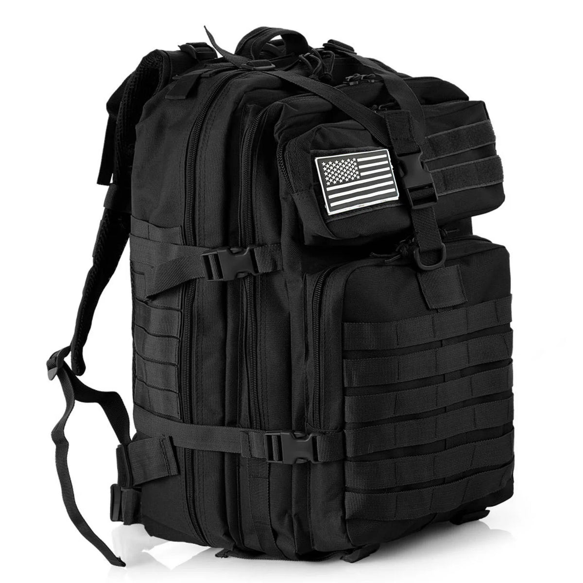 Sac à Dos de Randonnée 25 L / 50 L – Nylon Résistant à l’Eau & Système MOLLE