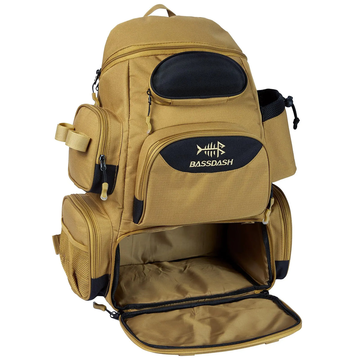 Sac à dos de pêche Bassdash avec compartiments pour matériel