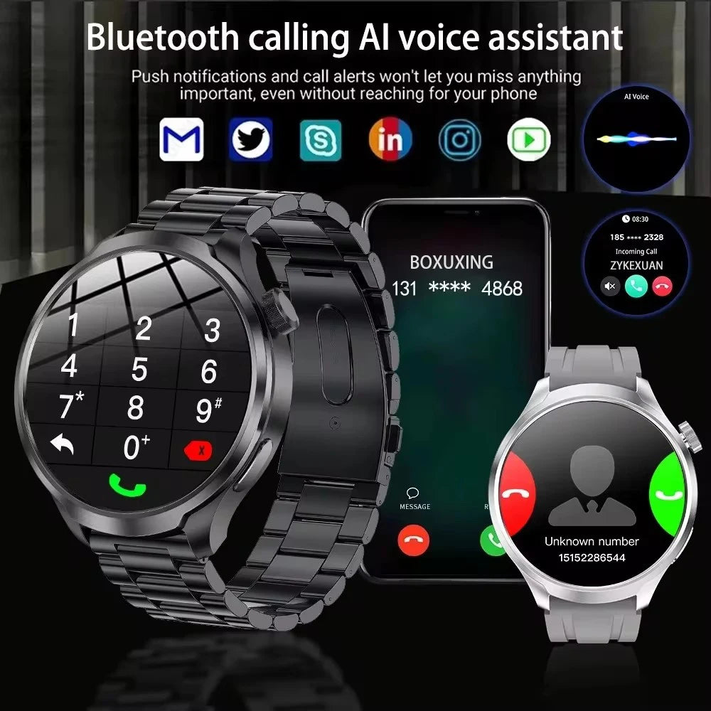 Montre connectée outdoor BOXUXING avec GPS et boussole