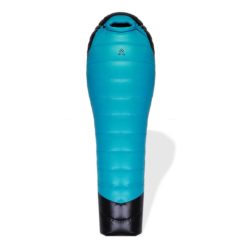 Sac de couchage momie SKY ICEJingchan en duvet d’oie – 400, 600 ou 1 000 g