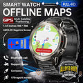 Montre GPS outdoor DM59 avec cartes hors ligne et boussole