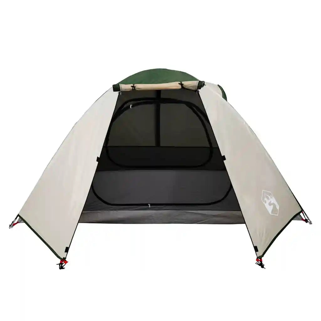 Tente Dôme de Camping 2 Personnes – Imperméable, Moustiquaire & Double-Toit Amovible