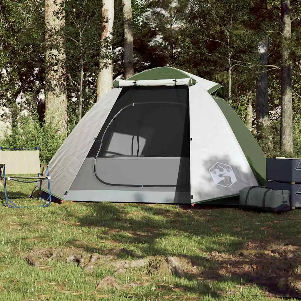 Tente Dôme de Camping 2 Personnes – Imperméable, Moustiquaire & Double-Toit Amovible