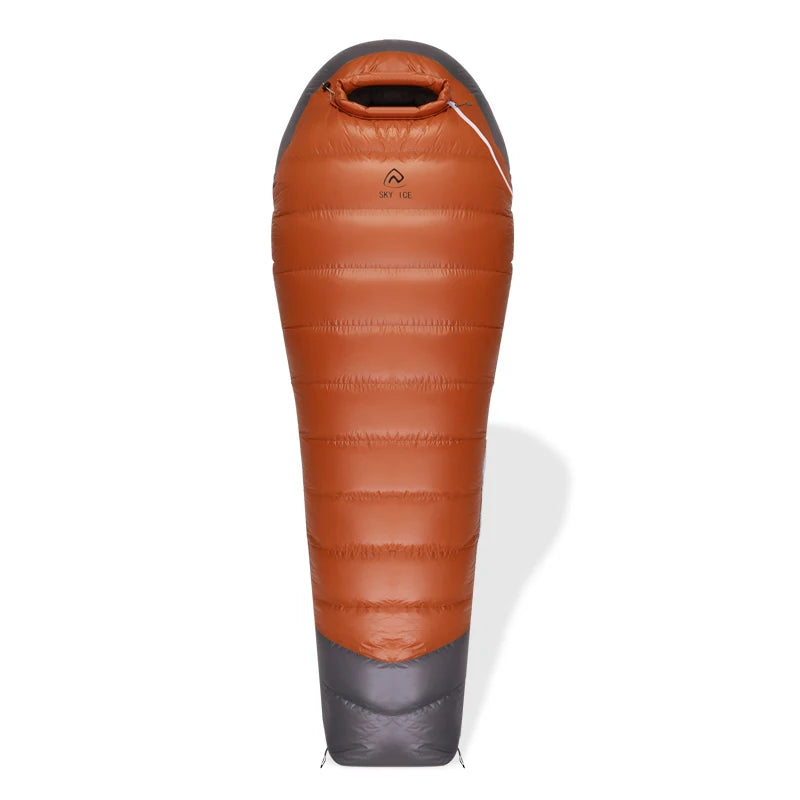Sac de couchage momie SKY ICEJingchan en duvet d’oie – 400, 600 ou 1 000 g