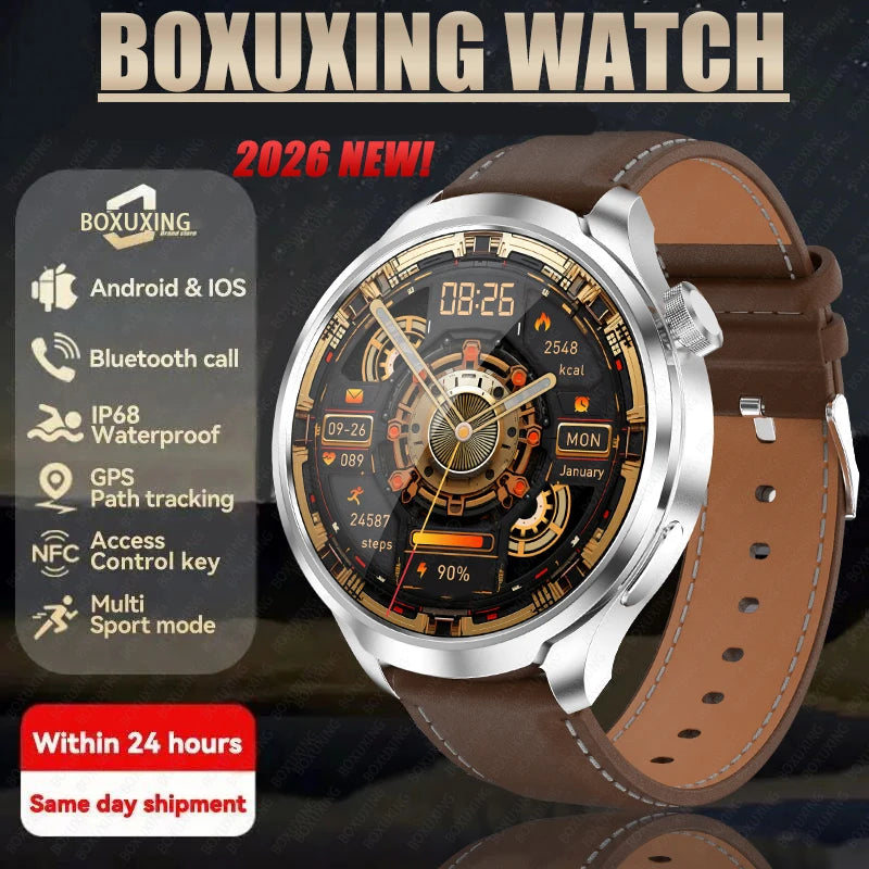 Montre connectée outdoor BOXUXING avec GPS et boussole