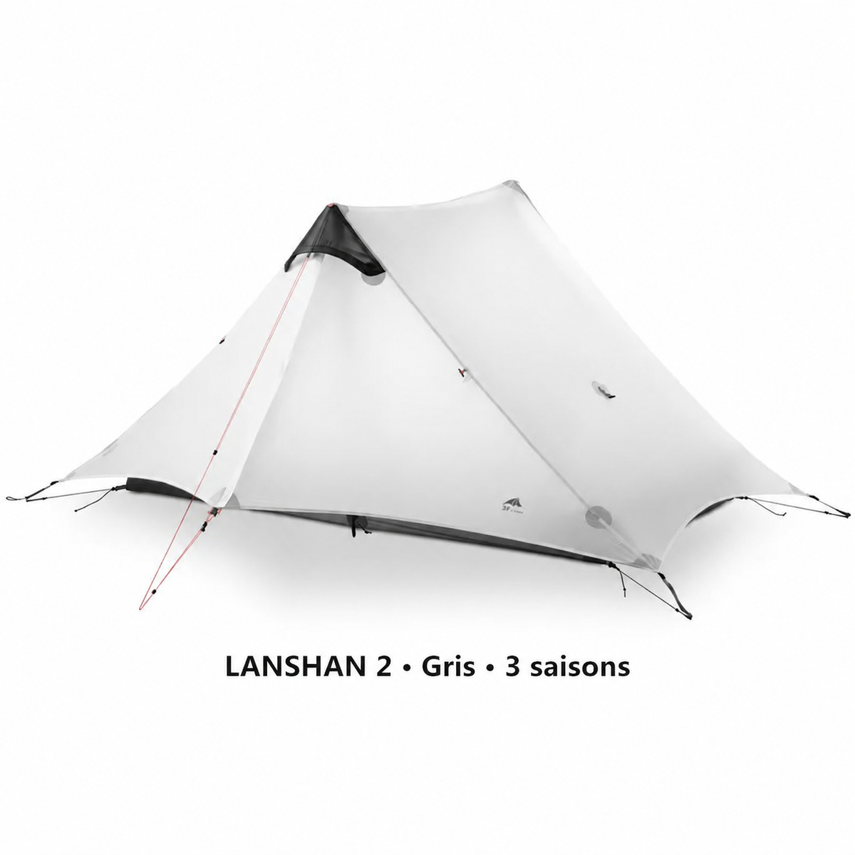 Tente LanShan 2 grise, 3 saisons