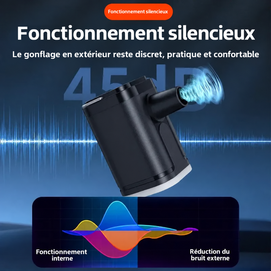 Pompe de gonflage YIJU à fonctionnement silencieux