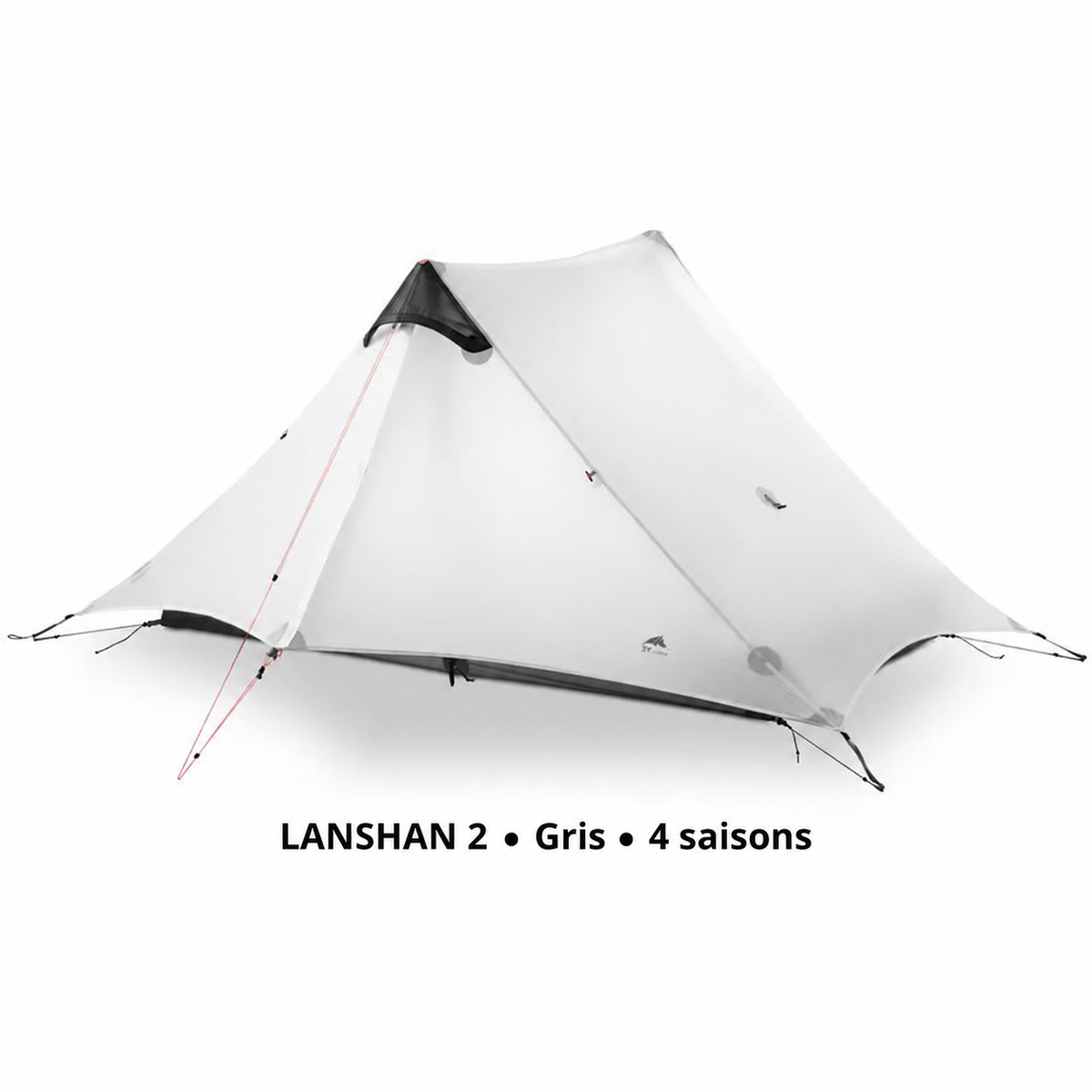 Tente LanShan 2 grise, 4 saisons